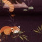 Preview: Jersey "Red Panda" Waschbär lila Purpur